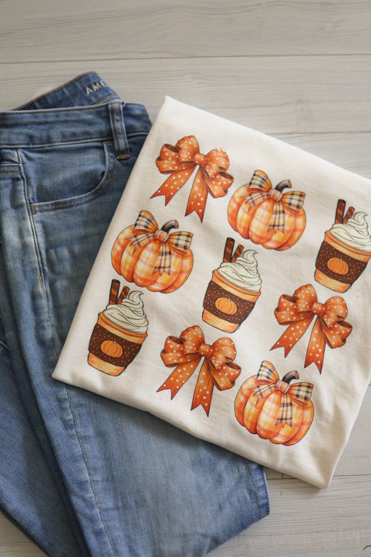 Pumpkins & Coffee T-shirt